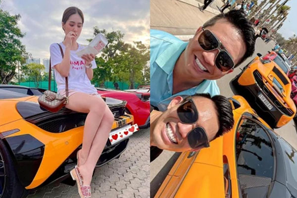 Chi 7,5 tỷ làm thiết kế nội thất, xách xe 24 tỷ đi chơi vẫn bị nói làm nền cho Minh Nhựa, Đoàn Di Băng đáp trả thế nào?-4