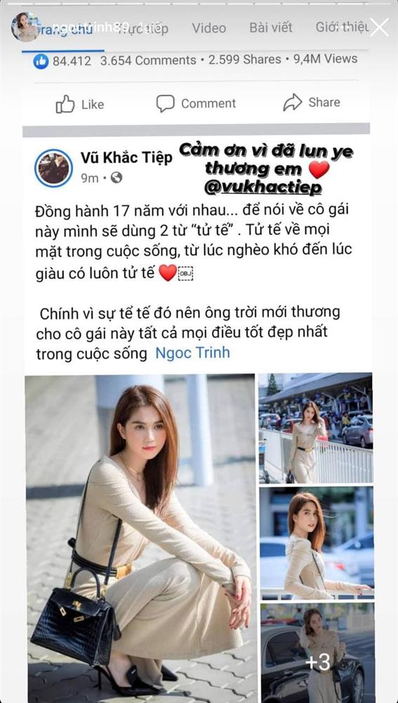 Gà cưng Ngọc Trinh liên tục bị đả kích, Vũ Khắc Tiệp nói vỏn vẹn 3 dòng đủ thấy rõ thái độ-1