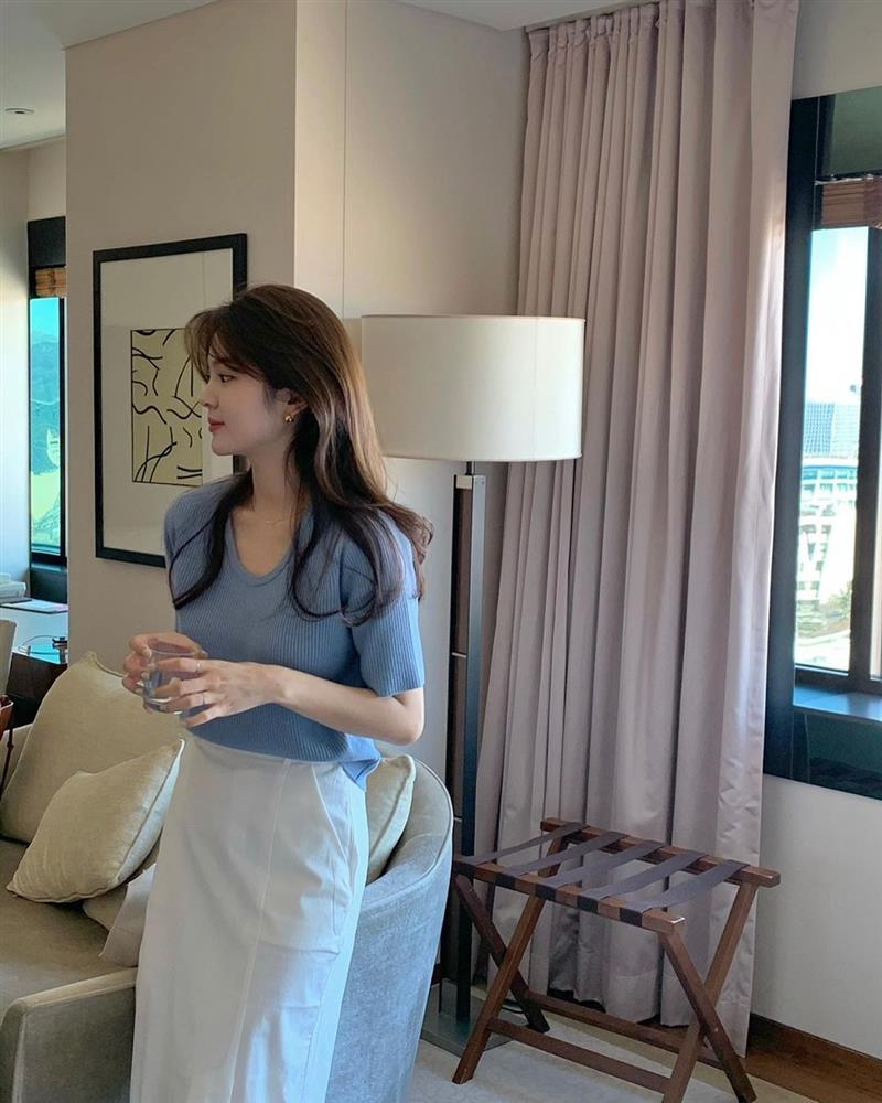 Muốn style công sở bớt nhạt, gái Hàn khuyên bạn nên thêm 4 màu sắc này vào tủ đồ-11