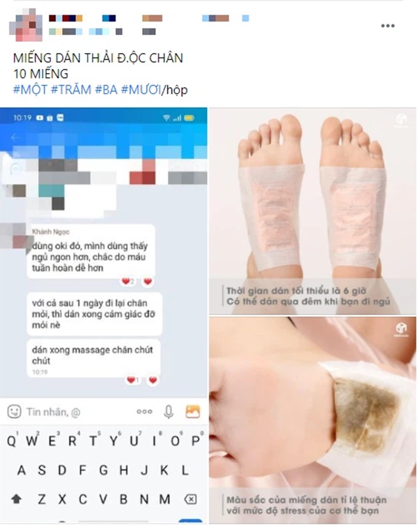 Lật mặt miếng dán thải độc chân dưới góc nhìn của chuyên gia Mỹ: Lợi đâu chưa thấy đã tốn tiền và hỏng… da chân-1