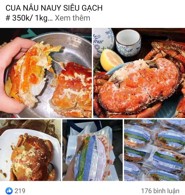 Bất ngờ loại cua siêu gạch” bán tràn lan trên chợ mạng với giá siêu rẻ”-2