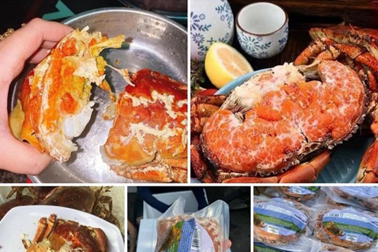 Bất ngờ loại cua “siêu gạch” bán tràn lan trên chợ mạng với giá “siêu rẻ”