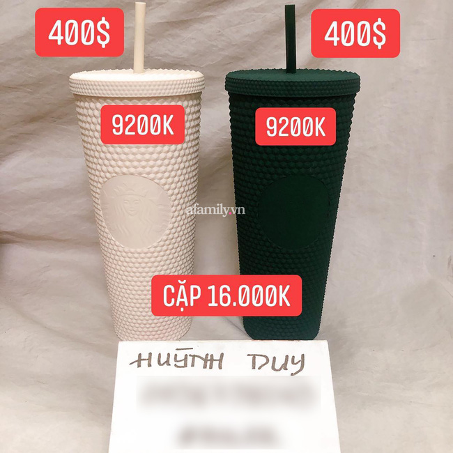 Cơn sốt xếp hàng mua ly Starbucks ở Sài Gòn chưa dứt, nghệ sĩ đại gia nổi tiếng khoe chiếc ly trị giá 100 triệu khiến nhiều người kinh ngạc!-8