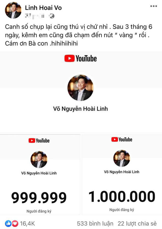 NS Hoài Linh trở lại là người chơi MXH hệ triệu view sau 1 tháng im ắng, thái độ giữa drama với vợ Dũng lò vôi gây chú ý-2