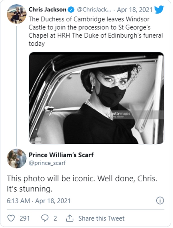 Điều ít biết đằng sau bức ảnh gây bão MXH, đi vào lịch sử của Công nương Kate tại tang lễ Hoàng tế Philip-4