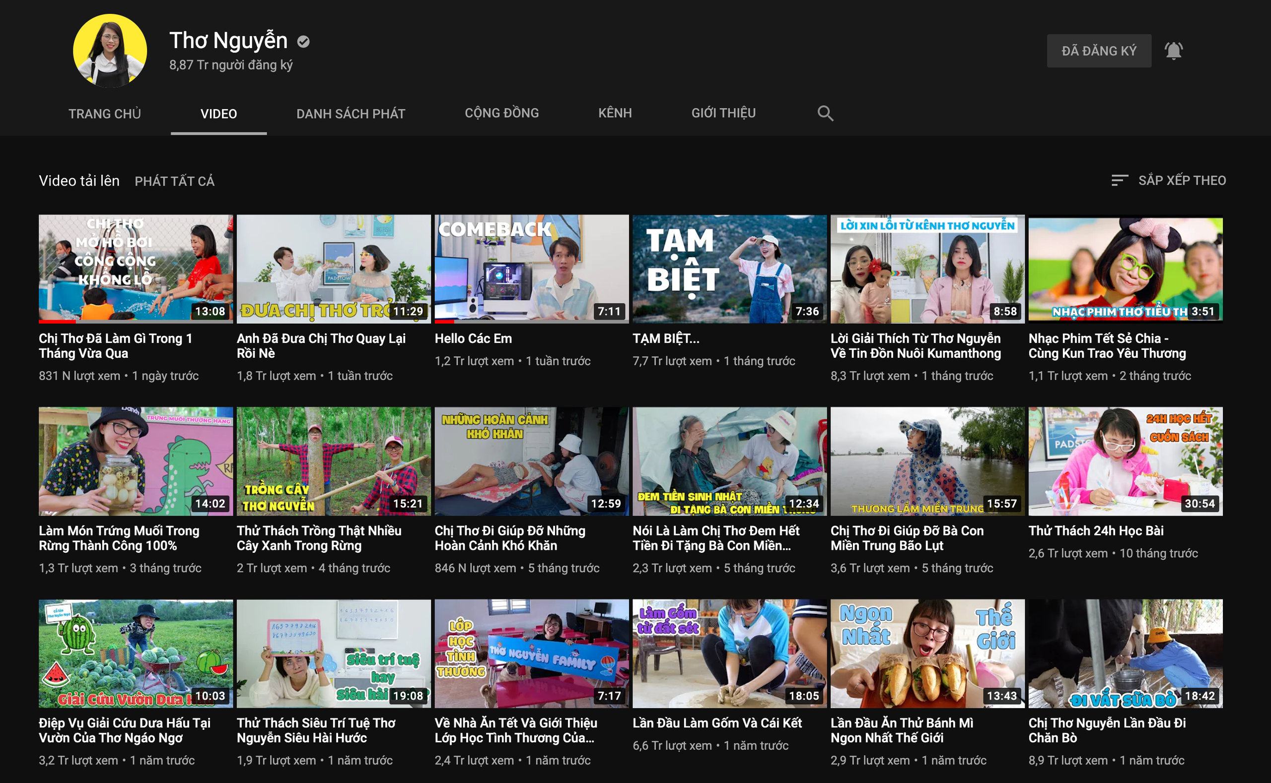 Lật mặt phiên bản YouTube, kênh Thơ Nguyễn mở lại video đã ẩn, tuyên bố khả năng nữ chính comeback trong thời gian tới?-3