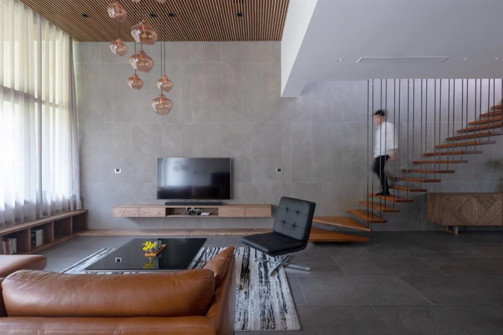 Ngôi nhà phố có cầu thang độc đáo đi trên mặt nước-3