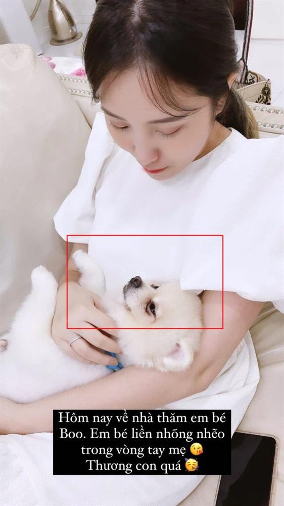 Mặc váy rộng, dấu khéo vòng 2 và thói quen ăn uống khác lạ khiến người hâm mộ hoài nghi vợ Phan Thành mang thai?-6