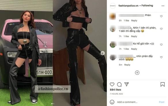 Ngọc Trinh tạo dáng bên Rolls-Royce, dân tình soi ra đồ cô mặc là đạo nhái-4