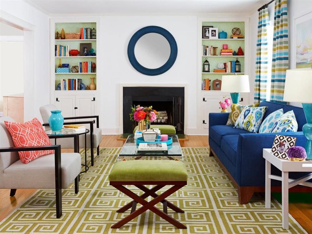 Thay áo mới cho ngôi nhà thành không gian mùa hè đầy sống động bằng sự pha trộn của hàng tá màu sắc khác nhau, bất kỳ ai nhìn đều thấy hợp lý mà không bị rối mắt-13