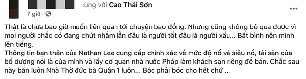 Bị bạn Cao Thái Sơn tố nhận vơ Toà thị chính Paris là khách sạn 2500 tỷ nhà mình, Nathan Lee lên tiếng và tuyên bố kiện ngược-1