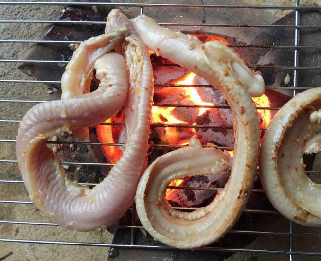 Loài cá đặc sản Bình Định bỏ lên vỉ nướng vẫn ngoe nguẩy, nhìn thì kinh hãi, ăn thì cực ngon-4