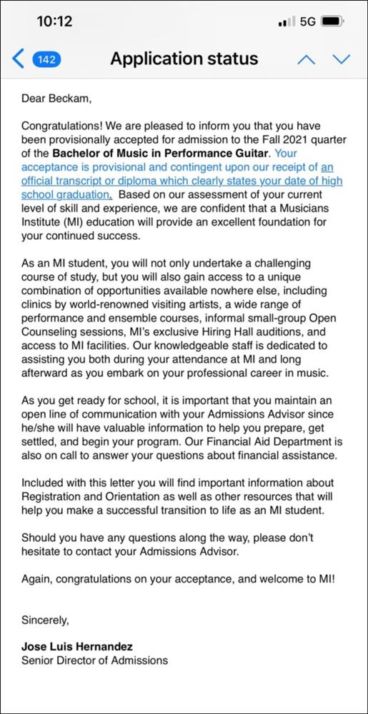 Cậu cả nhà Bằng Kiều đúng chuẩn con nhà tông, chính thức trúng tuyển trường nhạc danh giá ở Mỹ, vợ cũ mừng rơi nước mắt-4