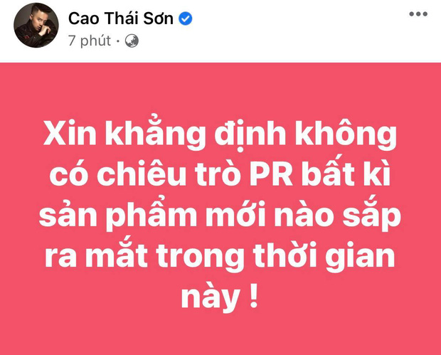 Cao Thái Sơn chính thức lên tiếng về tin đồn mượn thị phi với Nathan Lee để PR sản phẩm mới-1