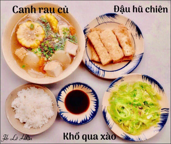 Gợi ý thực đơn mâm cơm chay 3 món thanh đạm ngày Rằm, chị em nào cũng có thể thực hiện thành công-13