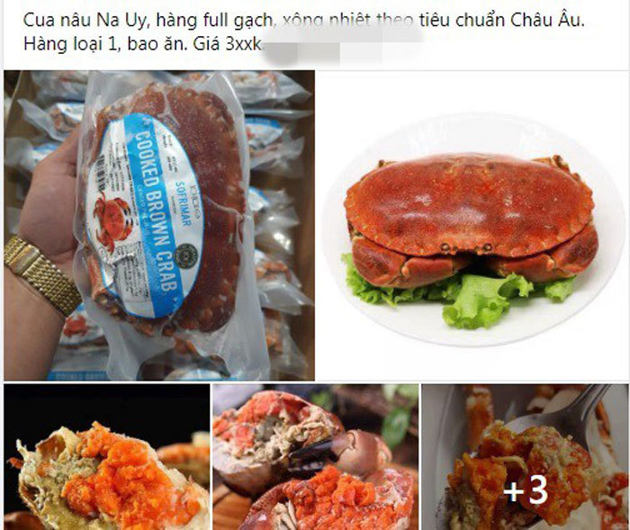 Sự thật lõi bò Úc, cua siêu gạch Na Uy giá rẻ bán đầy chợ-1