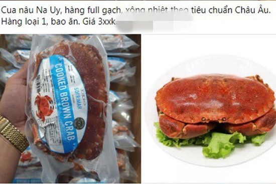 Sự thật lõi bò Úc, cua siêu gạch Na Uy giá rẻ bán đầy chợ