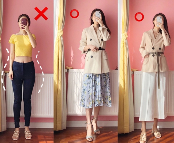 Chân vòng kiềng đừng mặc quần skinny mà hãy kết thân với kiểu quần và chân váy này-1