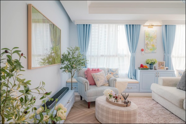 Mê phim đồng quê, vợ chồng Tp.HCM thiết lập không gian sống vừa cổ điển vừa hiện đại với tông&nbsp;màu xanh blue đẹp xuất sắc-7