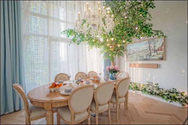 Mê phim đồng quê, vợ chồng Tp.HCM thiết lập không gian sống vừa cổ điển vừa hiện đại với tông&nbsp;màu xanh blue đẹp xuất sắc-13