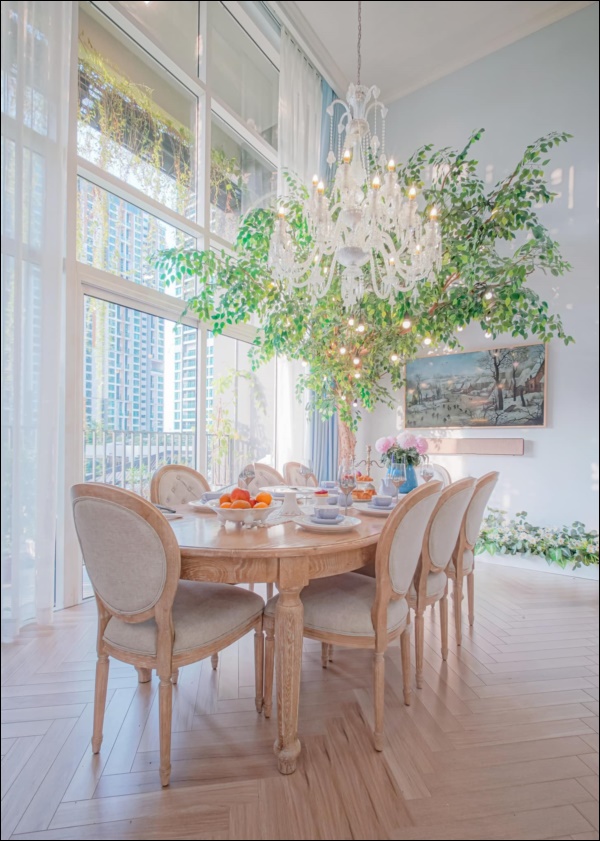 Mê phim đồng quê, vợ chồng Tp.HCM thiết lập không gian sống vừa cổ điển vừa hiện đại với tông&nbsp;màu xanh blue đẹp xuất sắc-14