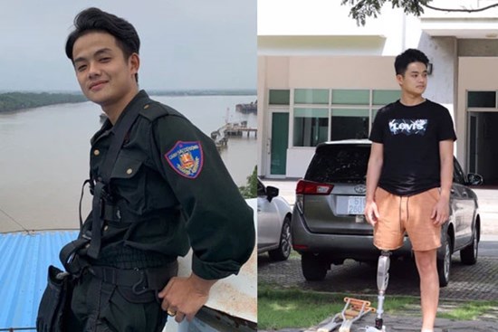 Chiến sĩ công an mất 1 chân vì ngăn 