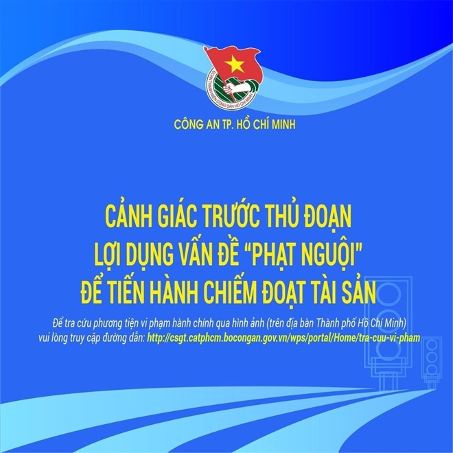 CSGT TP.HCM cảnh báo thủ đoạn thông báo phạt nguội để chiếm đoạt tài sản-1