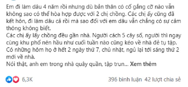 Chưa ăn cỗ chị chồng đã đánh tiếng bát đĩa dâu rửa, lúc ngồi vào mâm nhìn những thứ cô đặt trên bàn thì tất cả chết sững-1