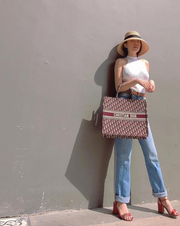 Sắm hàng hiệu dở khóc dở cười” như Phanh Lee: Túi gần trăm triệu nhưng họa tiết lại chẳng khác gì ghế trăm nghìn-9