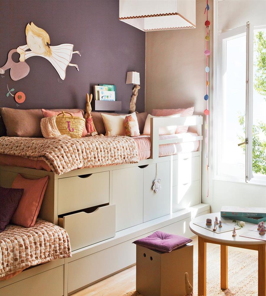 Nhà có diện tích hạn chế làm sao để thiết kế phòng cho 2 con mà vẫn đảm bảo đẹp mê lại cực gọn gàng và khoa học?-2