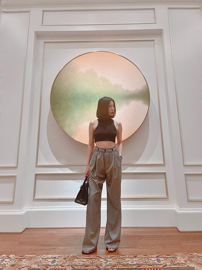 Lệ Quyên có 1 sự mâu thuẫn với chính... chiếc quần của mình-6