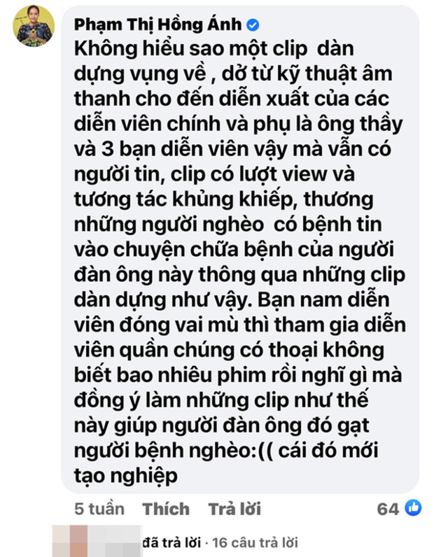 Bị Hồng Ánh tố nhầm trong clip Võ Hoàng Yên, nam diễn viên cầu cứu Hứa Minh Đạt: Chị Ánh vẫn im lặng, giờ em bị xướng tên là lừa đảo-7