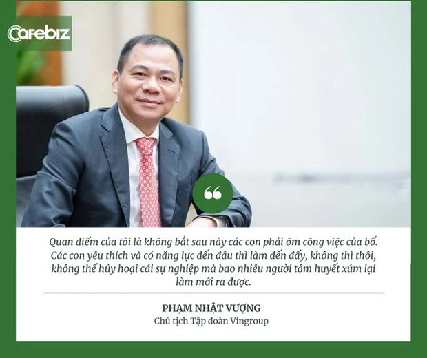 Tư tưởng lớn gặp nhau, tỷ phú Phạm Nhật Vượng và Trần Đình Long có cách dạy con giống nhau thế nào?-2