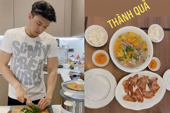 Không chỉ điển trai, tài giỏi, Quốc Trường còn nấu ăn siêu đỉnh, có món canh đu đủ da heo đẹp da đẹp dáng chị em nhất định phải biết