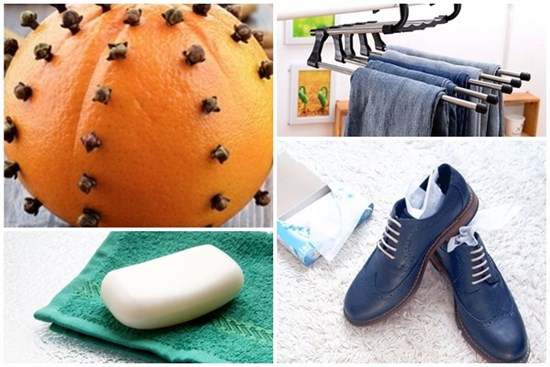 Đánh bay mùi hôi khó chịu trong tủ quần áo bằng một vài mẹo đơn giản, cái số 3 chắc chắn bạn không nghĩ tới