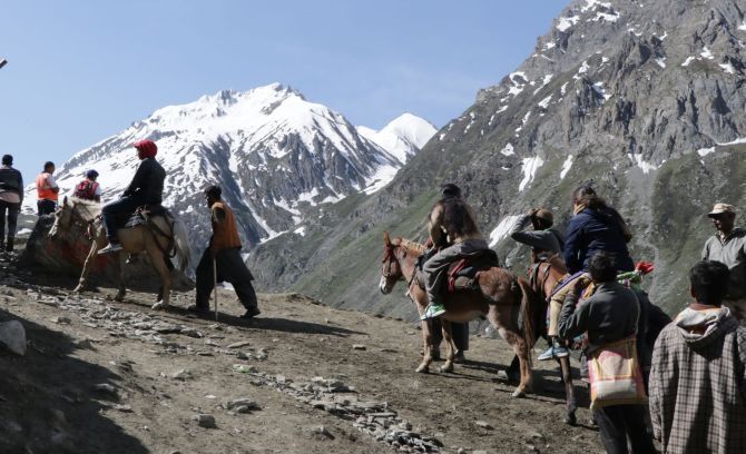 Ấn Độ vẫn cho phép 600.000 người tham gia lễ hành hương Amarnath, sự kiện này có gì mà quan trọng đến vậy?-10