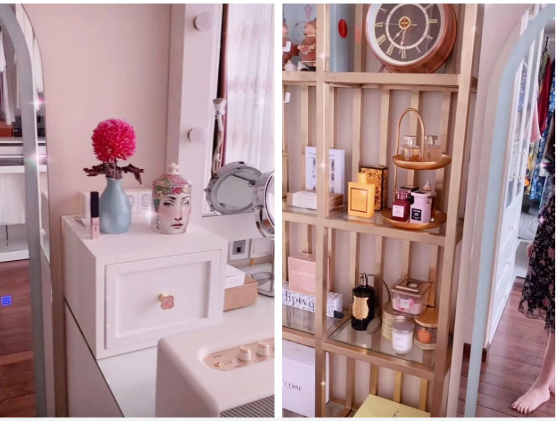 Primmy Trương khoe phòng ngủ với cả tủ nước hoa sang xịn, nhưng fan chỉ chú ý đến hình cô nàng trong gương sau loạt nghi vấn mang bầu-2