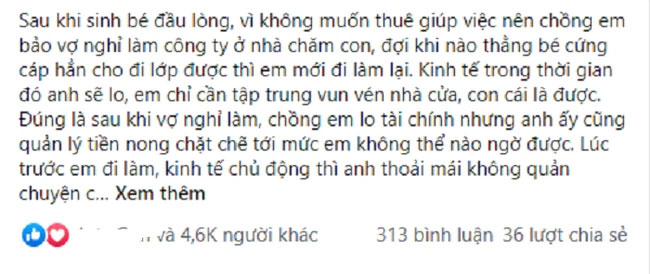 Chồng chi li tính toán từng đồng, vợ liền nghĩ ra cách hiểm hóc, chỉ dùng 1 cái tivi đã khiến ông xã tự dâng cả xấp tiền-1