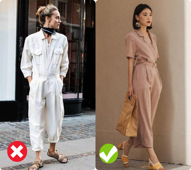 Chị em muốn mặc jumpsuit để khoe dáng thì đừng gây phản cảm như cô gái này...-12
