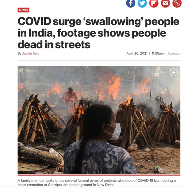 Sự thật phía sau đoạn clip người dân Ấn Độ mắc Covid-19 ngã gục, nằm la liệt trên đường phố gây bão mạng xã hội-4