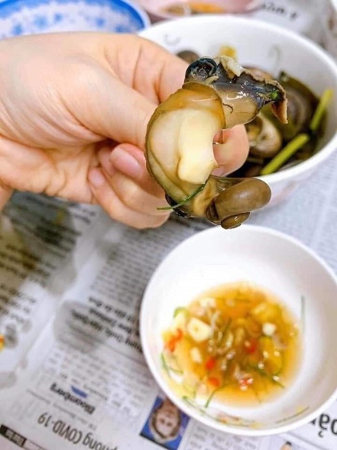 Bất ngờ xuất hiện loại ốc lạ thơm mùi thuốc Bắc được chị em lùng mua-4