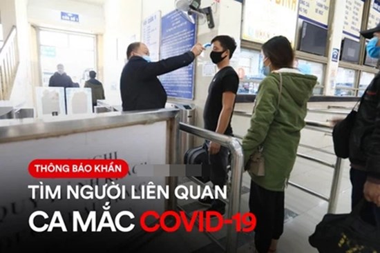 Những ai từng đi các chuyến bay, xe khách này, đề nghị liên hệ ngay với cơ quan y tế