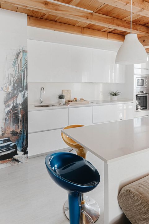 Căn hộ 2 tầng hiện đại và tiện dụng ở trung tâm thành phố được trang trí như một ngôi nhà nông thôn thanh bình-9