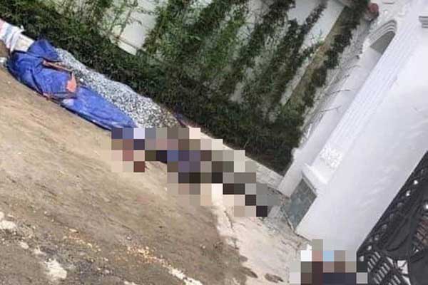 Vụ nổ súng 2 người chết ở Nghệ An: Nghi phạm trong biệt phủ đã bị khống chế-3