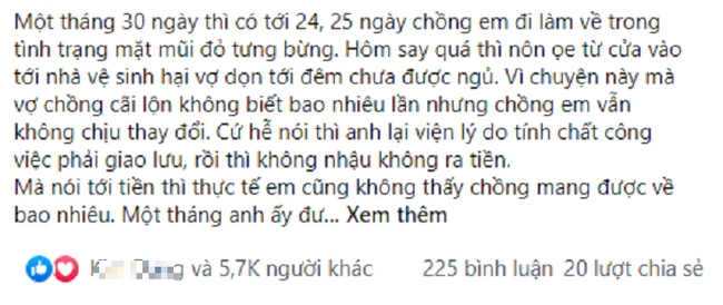 Rủ bạn về nhà nhậu tới khuya, chồng còn tuyên bố đàn bà chiều lắm sinh hư, nhưng chưa đầy 3 phút sau mặt anh đã biến sắc trước những gì xảy ra-1