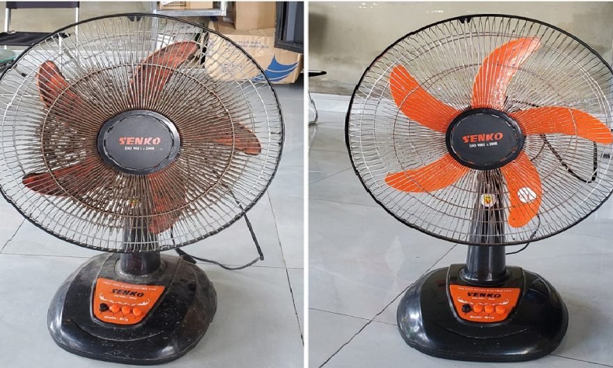 Mẹo làm sạch quạt cực đơn giản mà không cần tháo khung-2