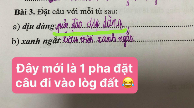 Bài tập tiếng Việt yêu cầu viết 1 câu, cậu nhóc chỉ trả lời 1 từ duy nhất khiến dân tình ôm bụng cười, cô giáo bó tay vì không thể bắt lỗi-2