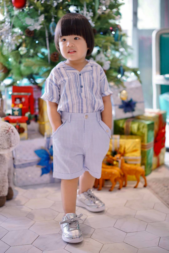 Diễn viên Lê Khánh - phụ huynh điển hình của thế hệ Alpha: Cho con trai để tóc dài như con gái, lạ nhất là câu trả lời khi có người hỏi giới tính của con-9