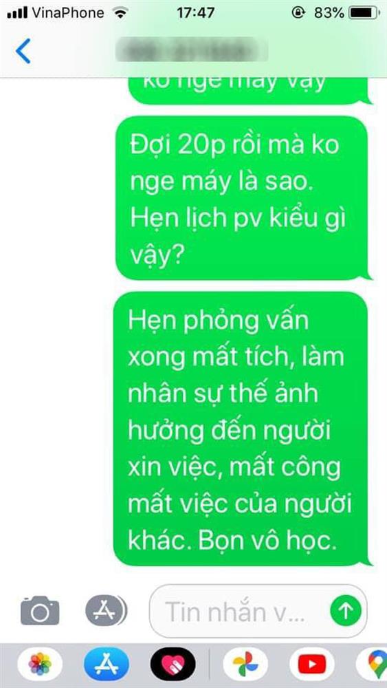 Cô gái gọi công ty là bọn vô học” vì hẹn phỏng vấn nhưng không nghe máy, dân mạng chỉ ra lỗi sai trầm trọng-4
