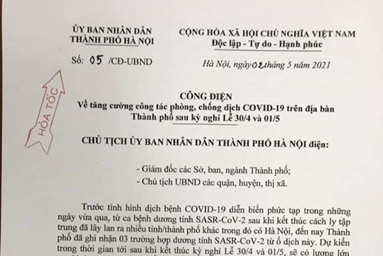 Người về Hà Nội sau dịp nghỉ lễ bắt buộc phải khai báo y tế